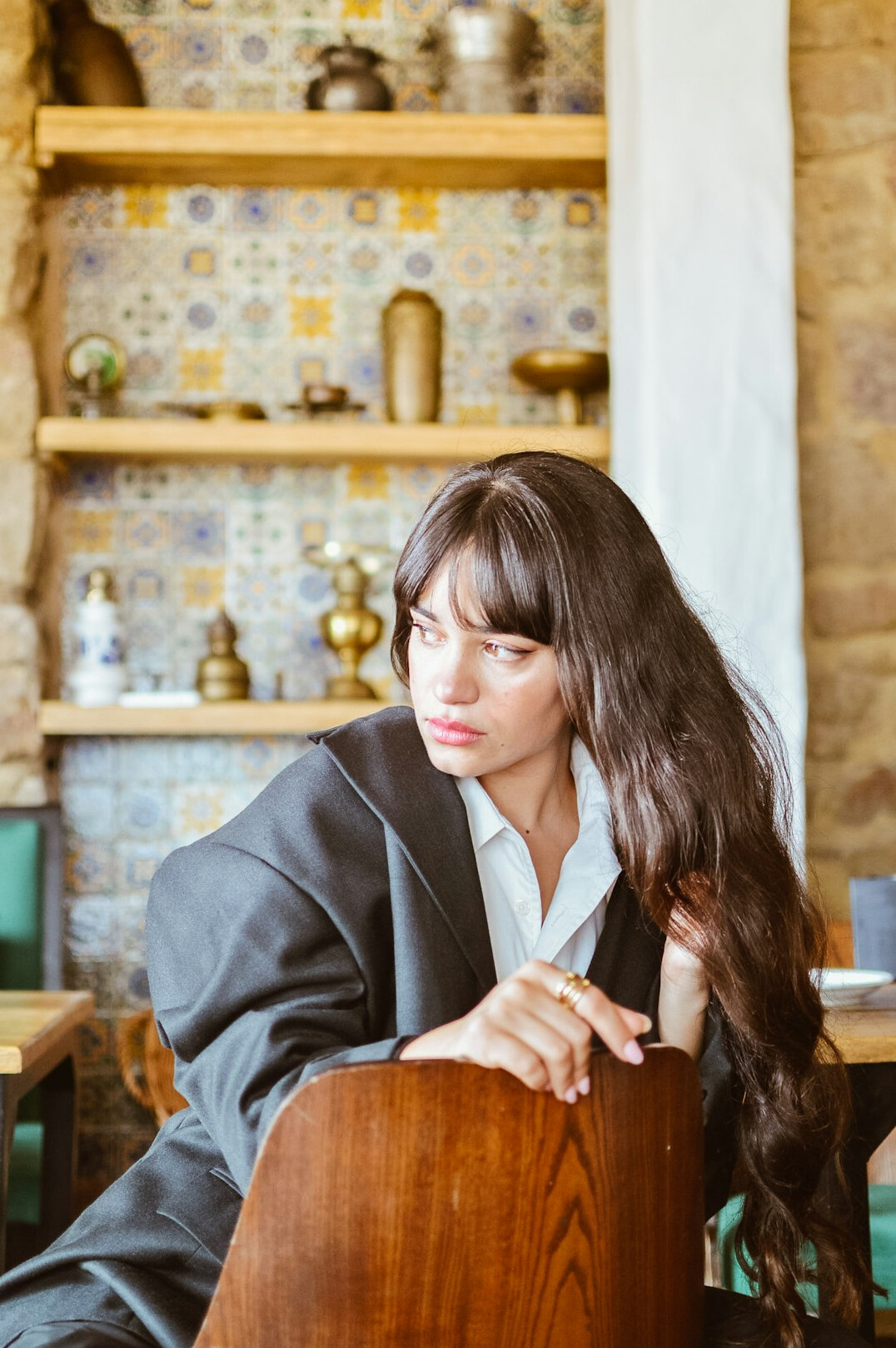 Turkish businesswoman portrait, crisis psychologist